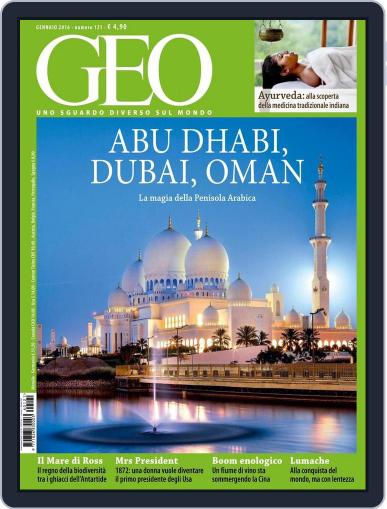 Geo Italia December 19th, 2015 Digital Back Issue Cover