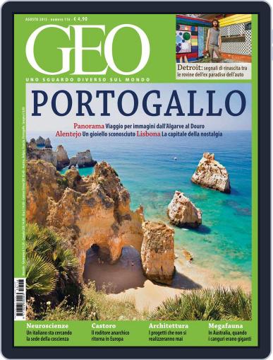 Geo Italia July 20th, 2015 Digital Back Issue Cover