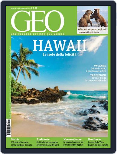Geo Italia March 20th, 2015 Digital Back Issue Cover