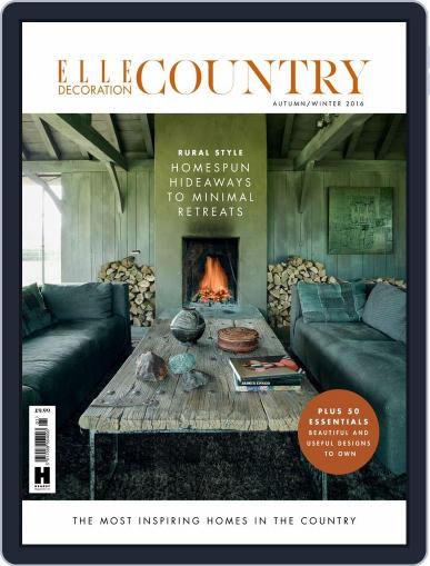 Elle Decoration Country (Digital) December 1st, 2016 Issue Cover