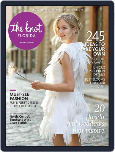 The Knot Florida Weddings (Digital) January 1st, 2017 Issue Cover
