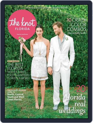 The Knot Florida Weddings June 1st, 2015 Digital Back Issue Cover