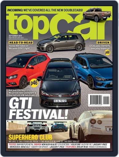 topCar September 1st, 2016 Digital Back Issue Cover