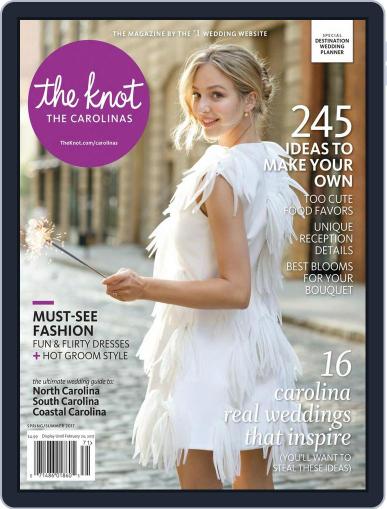 The Knot The Carolinas Weddings February 20th, 2017 Digital Back Issue Cover
