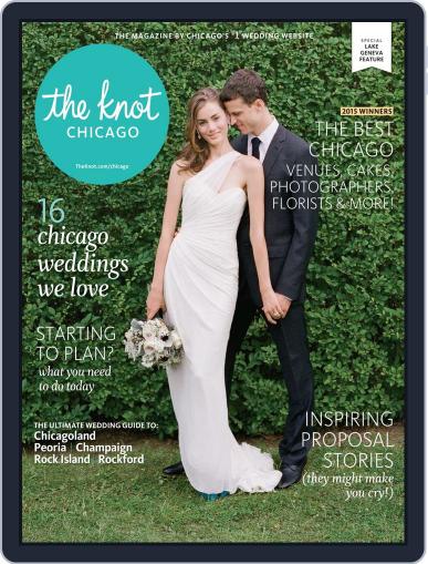 The Knot Chicago Weddings March 1st, 2015 Digital Back Issue Cover