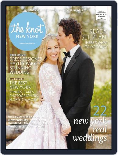 The Knot New York Metro Weddings December 1st, 2015 Digital Back Issue Cover