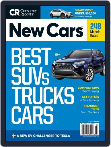 Consumer Reports New Cars July 1st, 2019 Digital Back Issue Cover