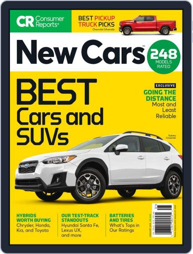 Consumer Reports New Cars January 1st, 2019 Digital Back Issue Cover