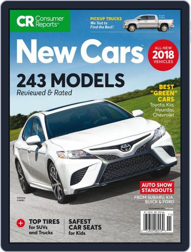 Consumer Reports New Cars November 1st, 2017 Digital Back Issue Cover