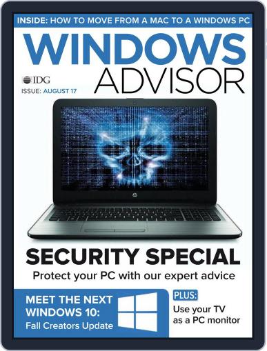 Windows Advisor August 1st, 2017 Digital Back Issue Cover
