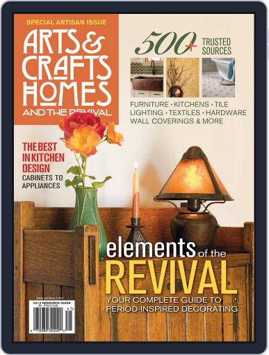 Arts & Crafts Homes December 17th, 2013 Digital Back Issue Cover