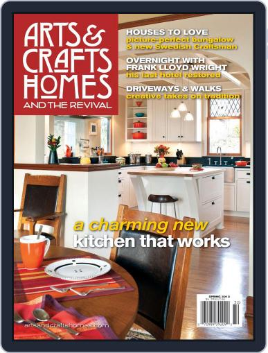 Arts & Crafts Homes March 5th, 2013 Digital Back Issue Cover