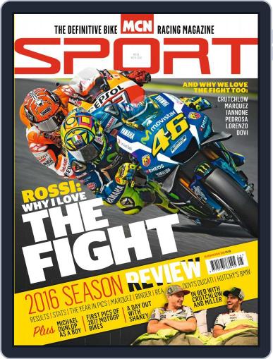MCN Sport November 1st, 2016 Digital Back Issue Cover