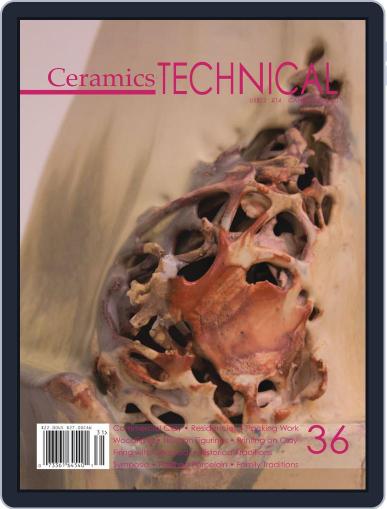 Ceramics: TECHNICAL May 20th, 2013 Digital Back Issue Cover