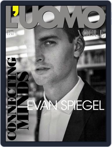 L'uomo Vogue October 1st, 2015 Digital Back Issue Cover