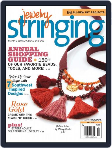 Jewelry Stringing August 1st, 2016 Digital Back Issue Cover