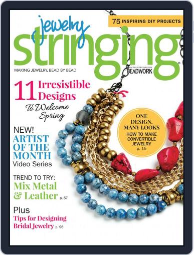 Jewelry Stringing February 4th, 2015 Digital Back Issue Cover