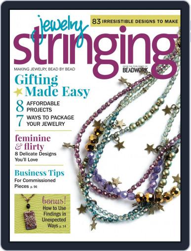 Jewelry Stringing November 26th, 2014 Digital Back Issue Cover