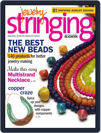 Jewelry Stringing August 18th, 2014 Digital Back Issue Cover