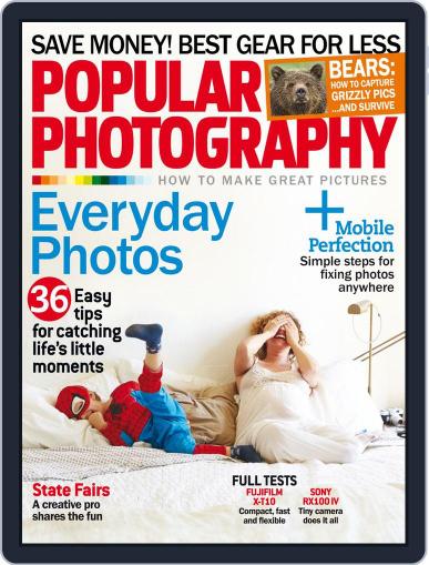 Popular Photography September 1st, 2015 Digital Back Issue Cover