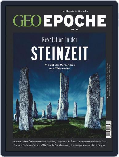 GEO EPOCHE April 1st, 2019 Digital Back Issue Cover
