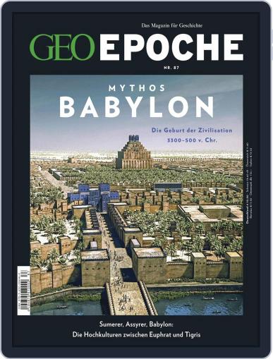 GEO EPOCHE October 1st, 2017 Digital Back Issue Cover