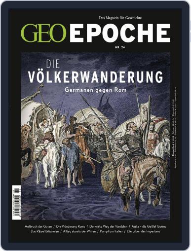GEO EPOCHE November 30th, 2015 Digital Back Issue Cover