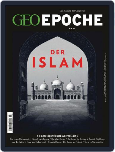 GEO EPOCHE May 31st, 2015 Digital Back Issue Cover