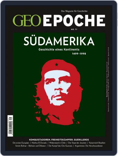 GEO EPOCHE February 1st, 2015 Digital Back Issue Cover