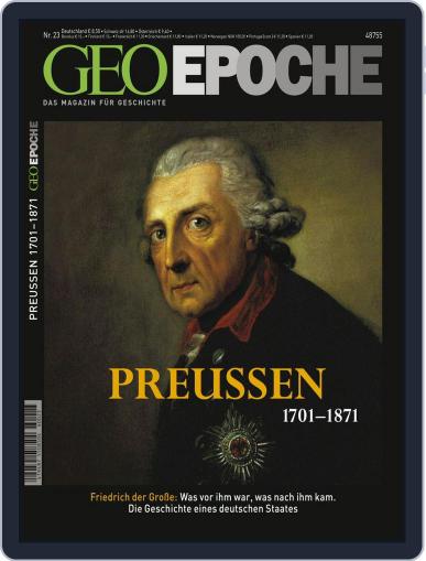 GEO EPOCHE August 1st, 2006 Digital Back Issue Cover