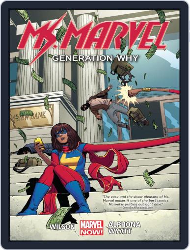 Ms. Marvel (2014-2015) March 18th, 2015 Digital Back Issue Cover
