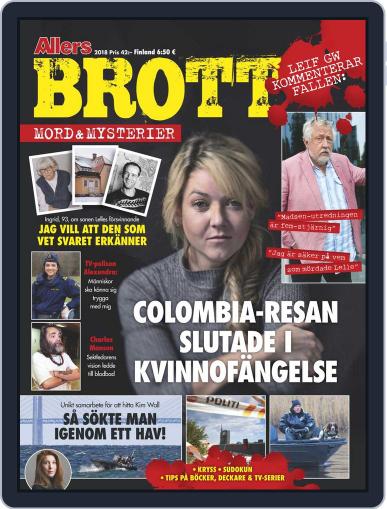 Brott, mord och mysterier March 2nd, 2018 Digital Back Issue Cover