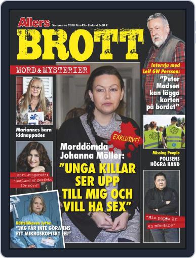 Brott, mord och mysterier June 13th, 2017 Digital Back Issue Cover