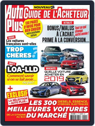 AUTO PLUS GUIDE DE L'ACHETEUR December 27th, 2018 Digital Back Issue Cover