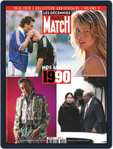 Paris Match décennies Magazine (Digital) October 1st, 2018 Issue Cover
