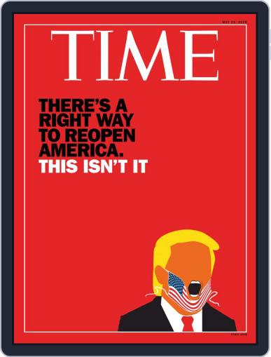 Time Magazine International Edition May 25th, 2020 Digital Back Issue Cover