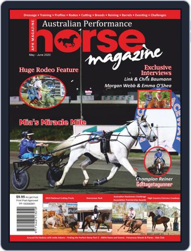 Australian Performance Horse May 1st, 2020 Digital Back Issue Cover
