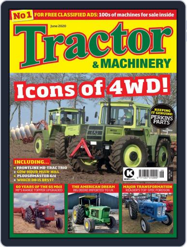 Tractor & Machinery June 1st, 2020 Digital Back Issue Cover