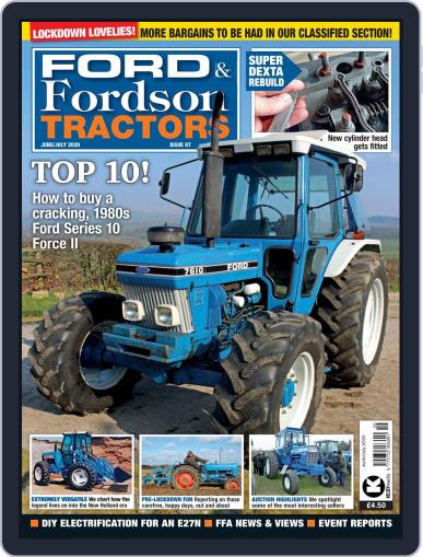 Ford and Fordson Tractors June 1st, 2020 Digital Back Issue Cover