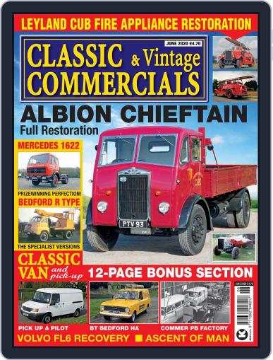 Classic & Vintage Commercials June 1st, 2020 Digital Back Issue Cover