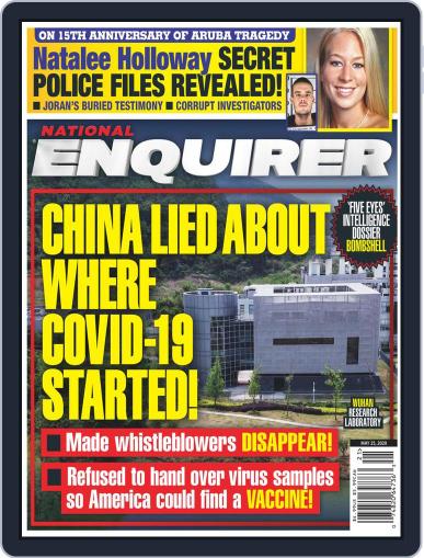 National Enquirer May 25th, 2020 Digital Back Issue Cover