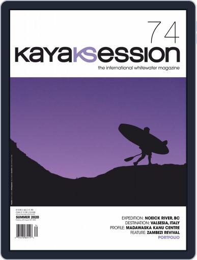 Kayak Session May 1st, 2020 Digital Back Issue Cover