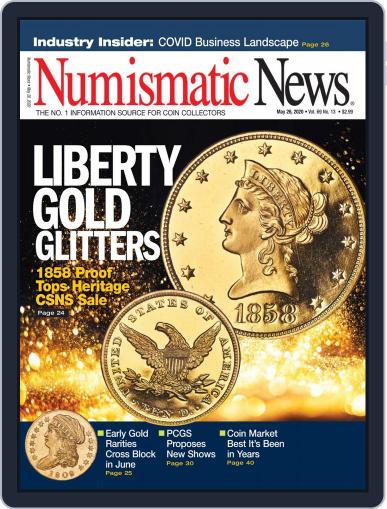 Numismatic News May 26th, 2020 Digital Back Issue Cover