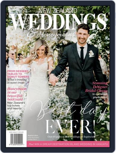 New Zealand Weddings April 12th, 2020 Digital Back Issue Cover