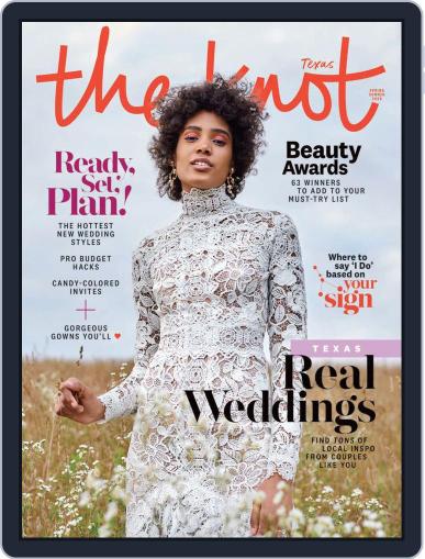 The Knot Texas Weddings March 1st, 2020 Digital Back Issue Cover