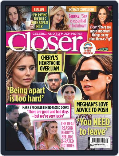 Closer United Kingdom May 23rd, 2020 Digital Back Issue Cover