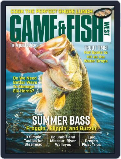 Game & Fish West June 1st, 2020 Digital Back Issue Cover