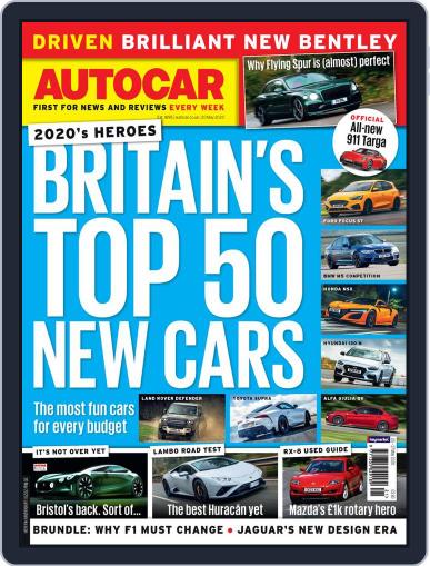 Autocar May 20th, 2020 Digital Back Issue Cover