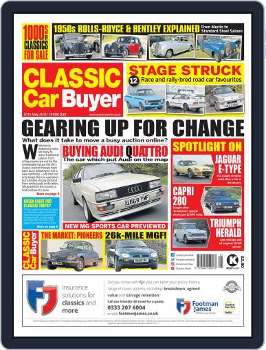 Classic Car Buyer May 20th, 2020 Digital Back Issue Cover