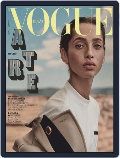 Vogue España February 1st, 2019 Digital Back Issue Cover